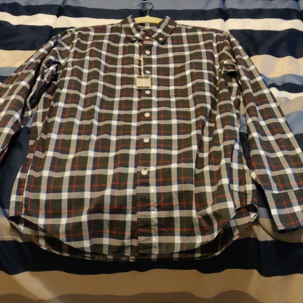 j crew cotton long sleeve shirt